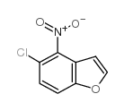 5-chloro-4-nitro-1-benzofuran Structure