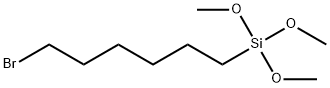 (6-Bromohexyl)trimethoxysilane structure