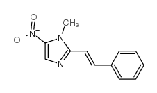 1H-Imidazole,1-methyl-5-nitro-2-(2-phenylethenyl)- picture