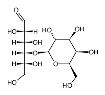 4-O-β-D-Galactopyranosyl-D-altrose结构式