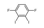 1,4-difluoro-2,3-diiodobenzene Structure