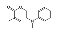 2-(N-methylanilino)ethyl 2-methylprop-2-enoate结构式