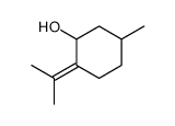 5-methyl-2-propan-2-ylidenecyclohexan-1-ol structure