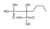 1-hydroxypentane-1,1-bisphosphonate Structure
