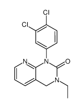 1-(3,4-dichloro-phenyl)-3-ethyl-3,4-dihydro-1H-pyrido[2,3-d]pyrimidin-2-one Structure