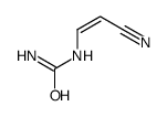 2-cyanoethenylurea结构式