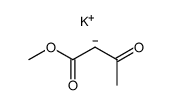 K[methyl 3-oxo-butanoate] Structure