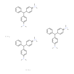 Malachite green, phosphomolybdate Structure