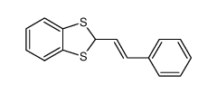 2-styryl-benzo[1,3]dithiole Structure