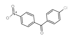 4-chloro-4'-nitrobenzophenone Structure