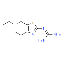 Guanidine, (5-ethyl-4,5,6,7-tetrahydrothiazolo[5,4-c]pyridin-2-yl)- (9CI)结构式