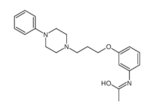 N-[3-[3-(4-phenylpiperazin-1-yl)propoxy]phenyl]acetamide Structure