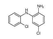 N1-o.chlorophenyl-5-chloro-o.phenylenediamine Structure