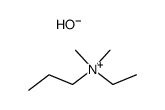 ethyl-dimethyl-propyl-ammonium, hydroxide结构式