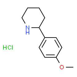 2-(4-甲氧基苯基)哌啶盐酸盐图片