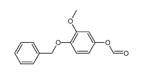 4-(benzyloxy)-3-methoxyphenyl formate结构式