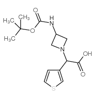 (3-BOC-AMINO-AZETIDIN-1-YL)-(1H-INDOL-2-YL)-ACETICACID picture