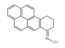 9,10-Dihydro-1-benzo[a]pyrene-7(8H)-one Oxime Structure