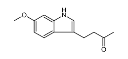 2-BUTANONE,4-(6-METHOXY-1H-INDOL-3-YL)- structure