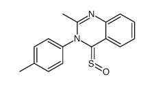 2-methyl-3-(4-methylphenyl)-4-sulfinylquinazoline Structure