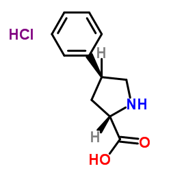 反式-4-苯基-L-脯氨酸盐酸盐图片