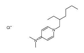 1-(2-ethylhexyl)-N,N-dimethylpyridin-1-ium-4-amine,chloride Structure