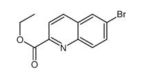 ethyl 6-bromoquinoline-2-carboxylate Structure