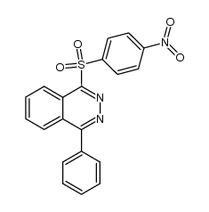 1-(4-nitro-benzenesulfonyl)-4-phenyl-phthalazine Structure