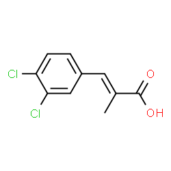 2-Propenoic acid, 3-(3,4-dichlorophenyl)-2-Methyl- structure