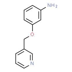 3-(pyridin-3-ylmethoxy)aniline Structure