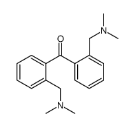 bis[2-[(dimethylamino)methyl]phenyl]methanone Structure