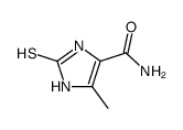 1H-Imidazole-4-carboxamide,2,3-dihydro-5-methyl-2-thioxo-(9CI)结构式