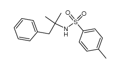 4-methyl-N-(2-methyl-1-phenylpropan-2-yl)benzenesulfonamide Structure