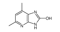 5,7-Dimethyl-1,3-dihydro-2H-imidazo[4,5-b]pyridin-2-one Structure