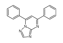 5,7-diphenyl-[1,2,4]triazolo[1,5-a]pyrimidine Structure