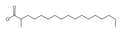 2-methylheptadecanoyl chloride Structure