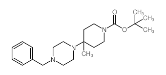 1-BOC-4-(4-BENZYLPIPERAZIN-1-YL)-4-METHYLPIPERIDINE picture