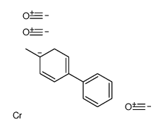 5-methyl-2-phenylcyclohexa-1,3-diene,tris(oxomethylidene)chromium Structure