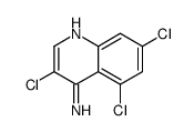 4-Amino-3,5,7-trichloroquinoline Structure