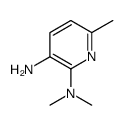 2-N,2-N,6-trimethylpyridine-2,3-diamine Structure