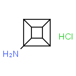 cuban-1-amine;hydrochloride structure