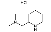 Dimethyl-Piperidin-2-Ylmethyl-Amine Hydrochloride结构式