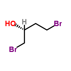 (2R)-1,4-Dibromo-2-butanol Structure