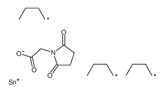 tributylstannyl 2-(2,5-dioxopyrrolidin-1-yl)acetate Structure