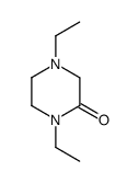 Piperazinone, 1,4-diethyl- (9CI)结构式