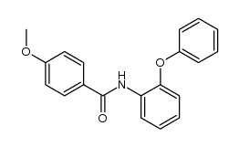 N-(2-phenoxyphenyl)-4-methoxybenzamide结构式