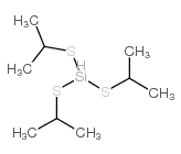 Tris(isopropylthio)silane Structure