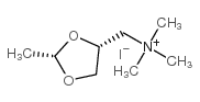1,3-Dioxolane-4-methanaminium, N,N,N,2-tetramethyl-, iodide, (2S-cis)- picture