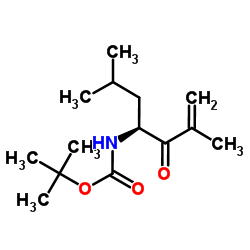 (S)-4-(tert-Butoxycarbonylamino)-2,6-dimethyl-1-hepten-3-one Structure