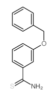 Benzenecarbothioamide,3-(phenylmethoxy)- picture